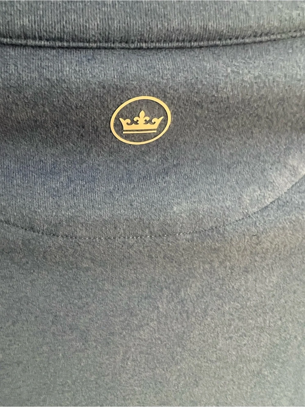 Peter Millar Blue Performance Quarter Zip Golf Pullover Men’s Medium